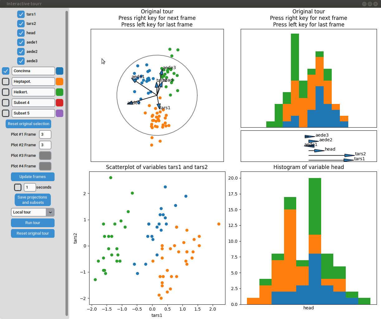 Feature selection demo